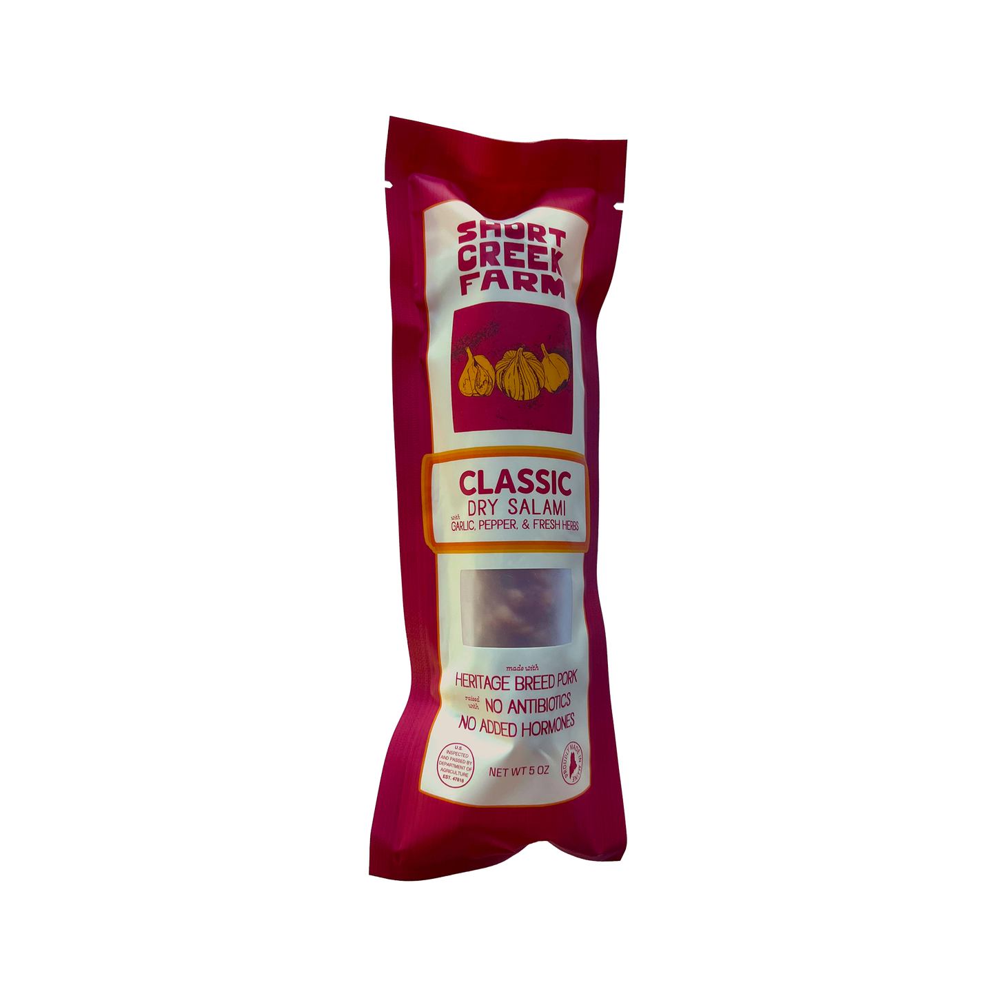 Short Creek Farm Classic Salami