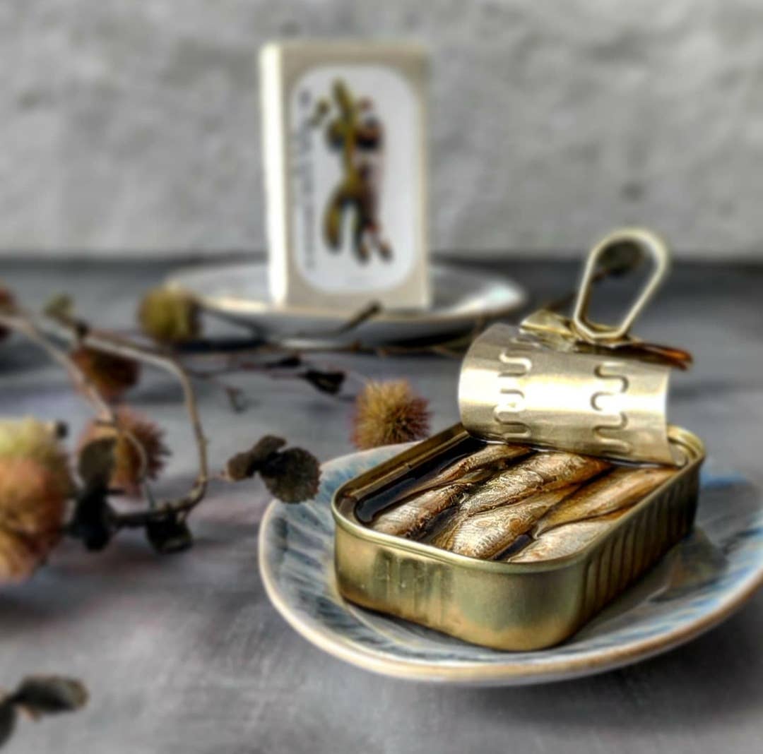 José Gourmet Small Sardines in Extra Virgin Olive Oil, 90g