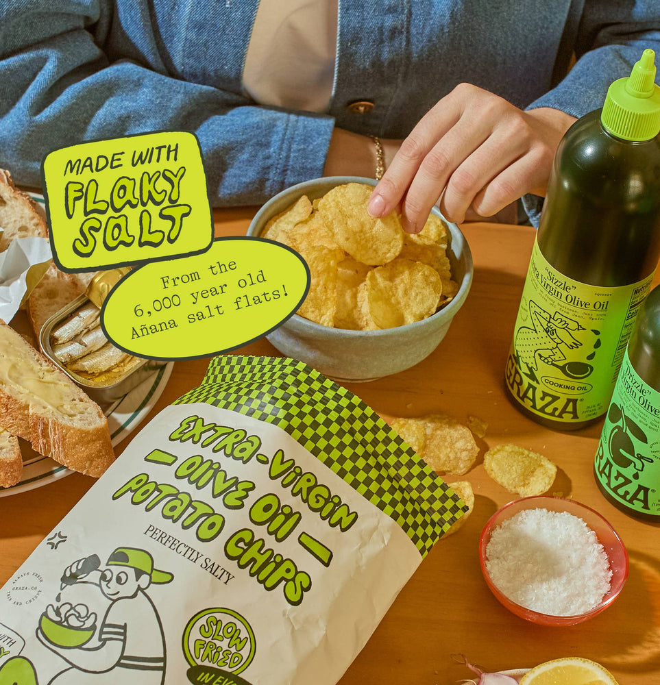 Graza - Graza's Perfectly Salty Chips Fried in EVOO