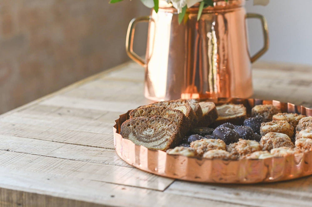 Galley and Fen - Copper Embossed Serving Tray