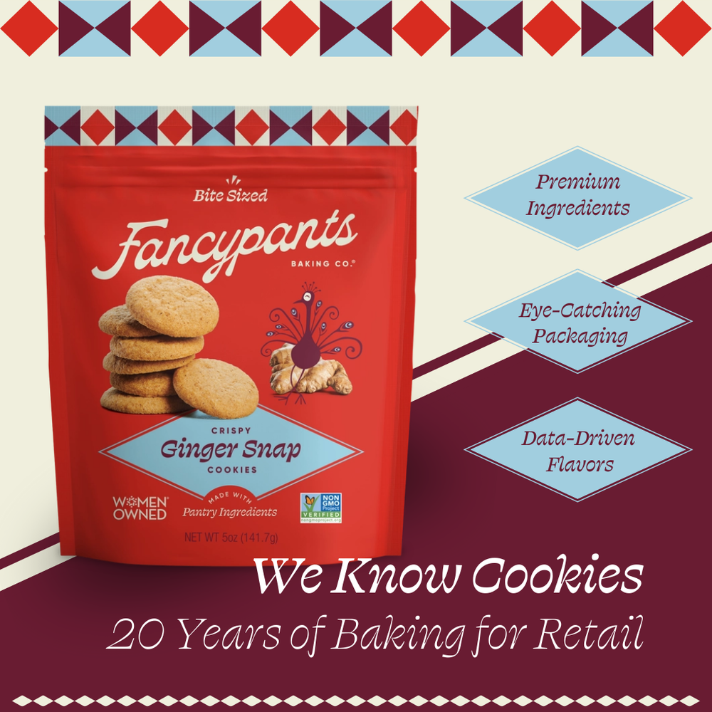 Fancypants Baking Ginger Snap Cookies, 5oz