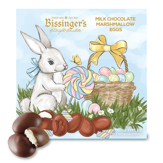 Bissinger's Milk Marshmallow Eggs 12 PC