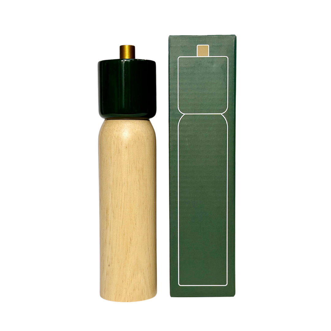 MÆGEN Salt & Pepper Grinder, Green & Gold