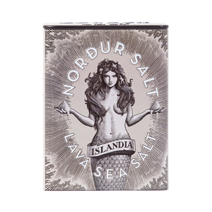 Nordur Salt Sea Salt Lava Tin, 3.5 oz