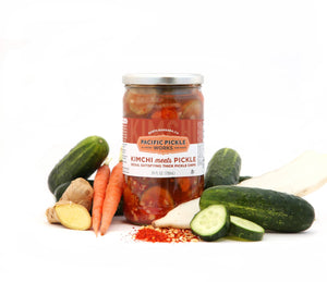 Pacific Pickle Works - Kimchi meets Pickle - Seoul Satisfying Thick Pickle Chips