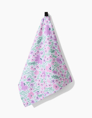Geometry - Spring Fleur Blooms Tea Towel