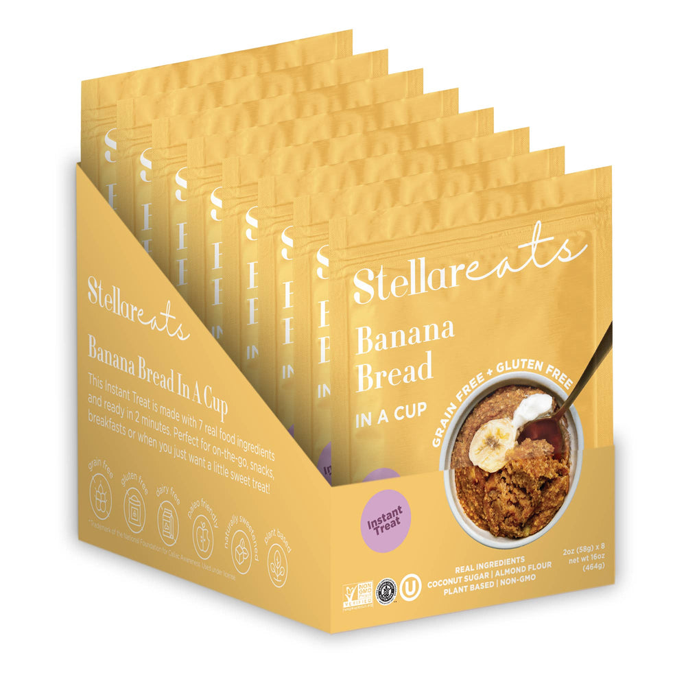Stellar Eats Instant Treat - Banana Bread In A Cup
