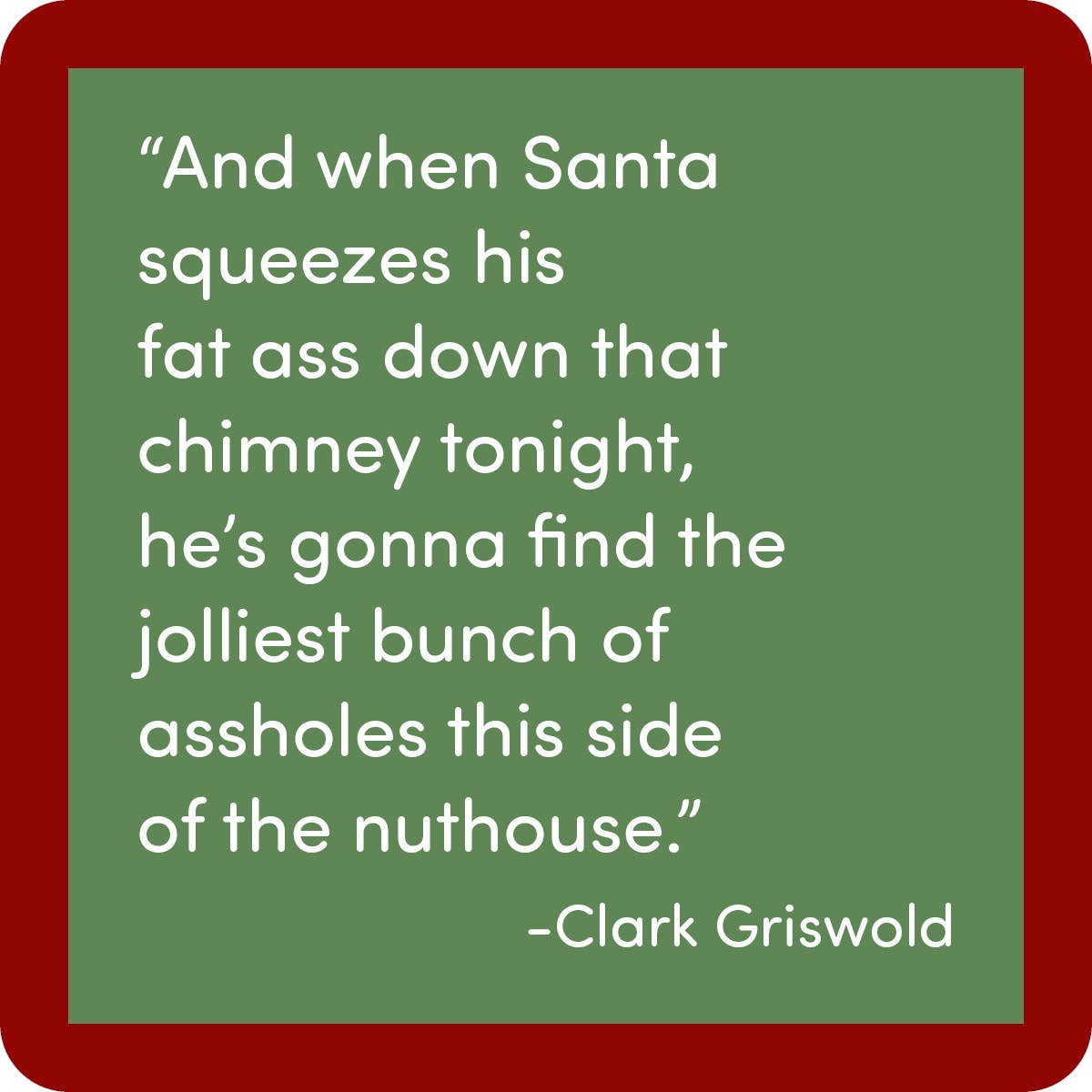XMAS Clark Coaster