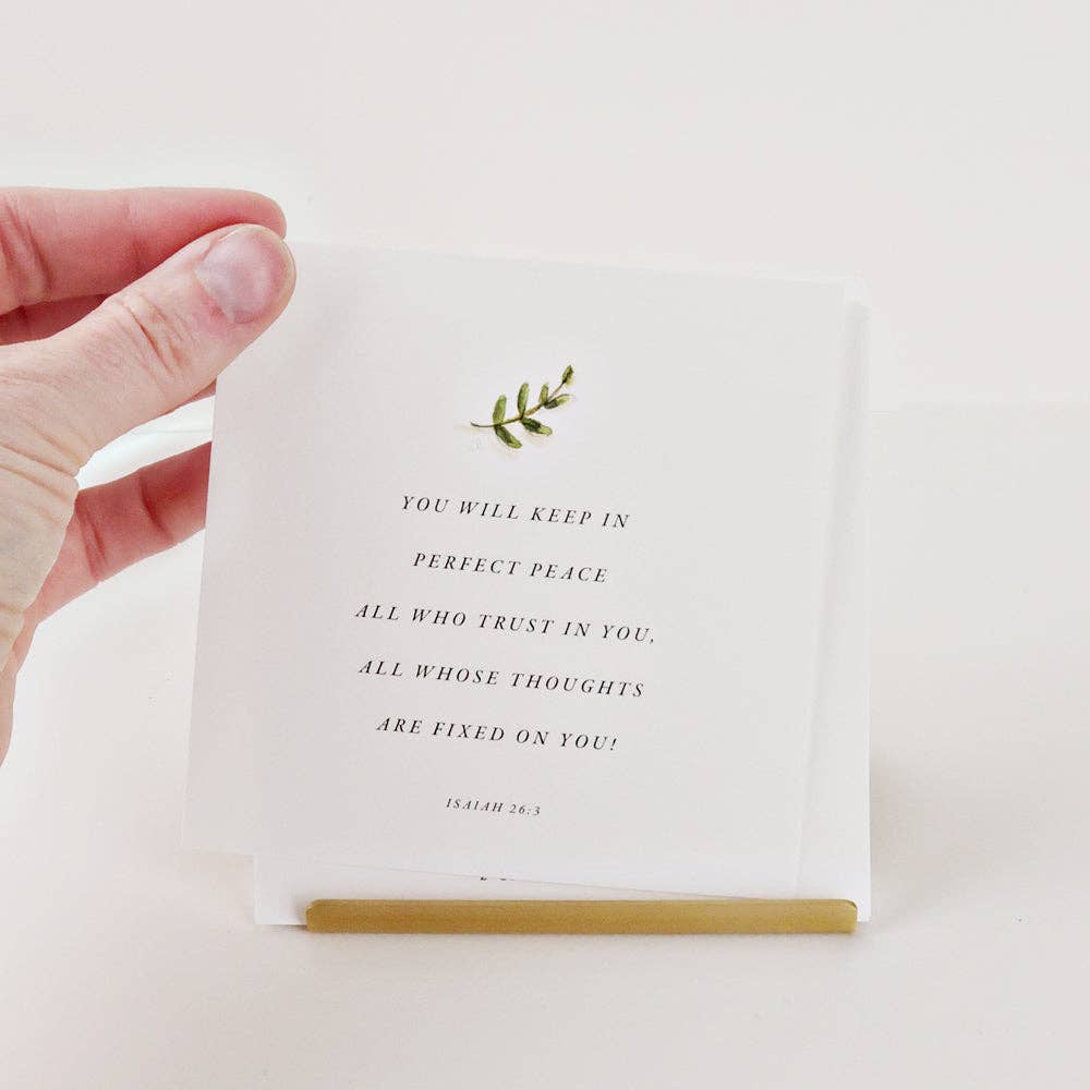 emily lex studio Brass Card Holder