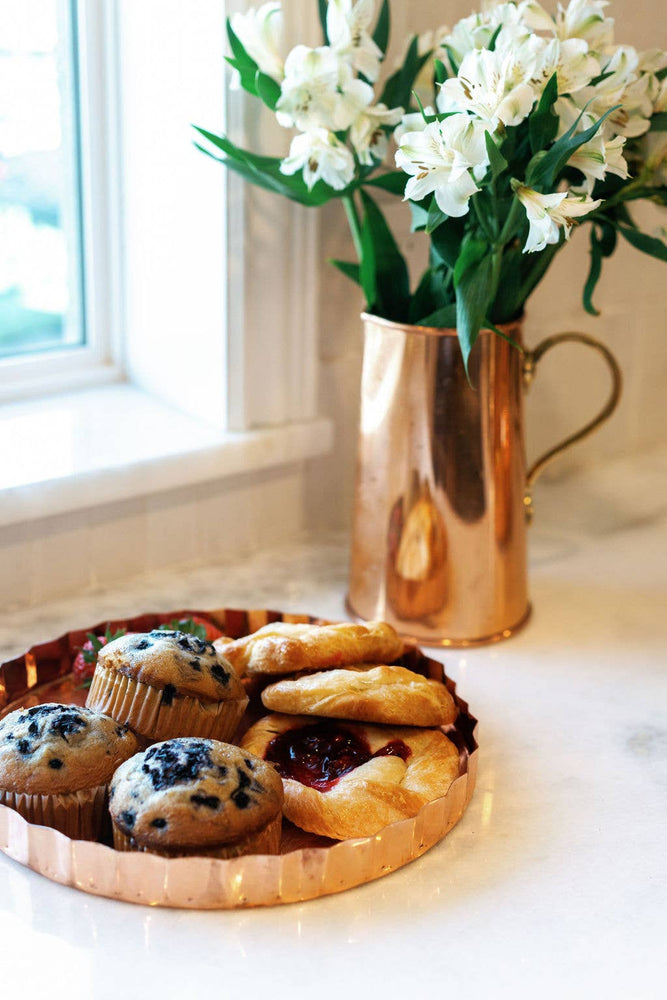 Galley and Fen - Copper Embossed Serving Tray