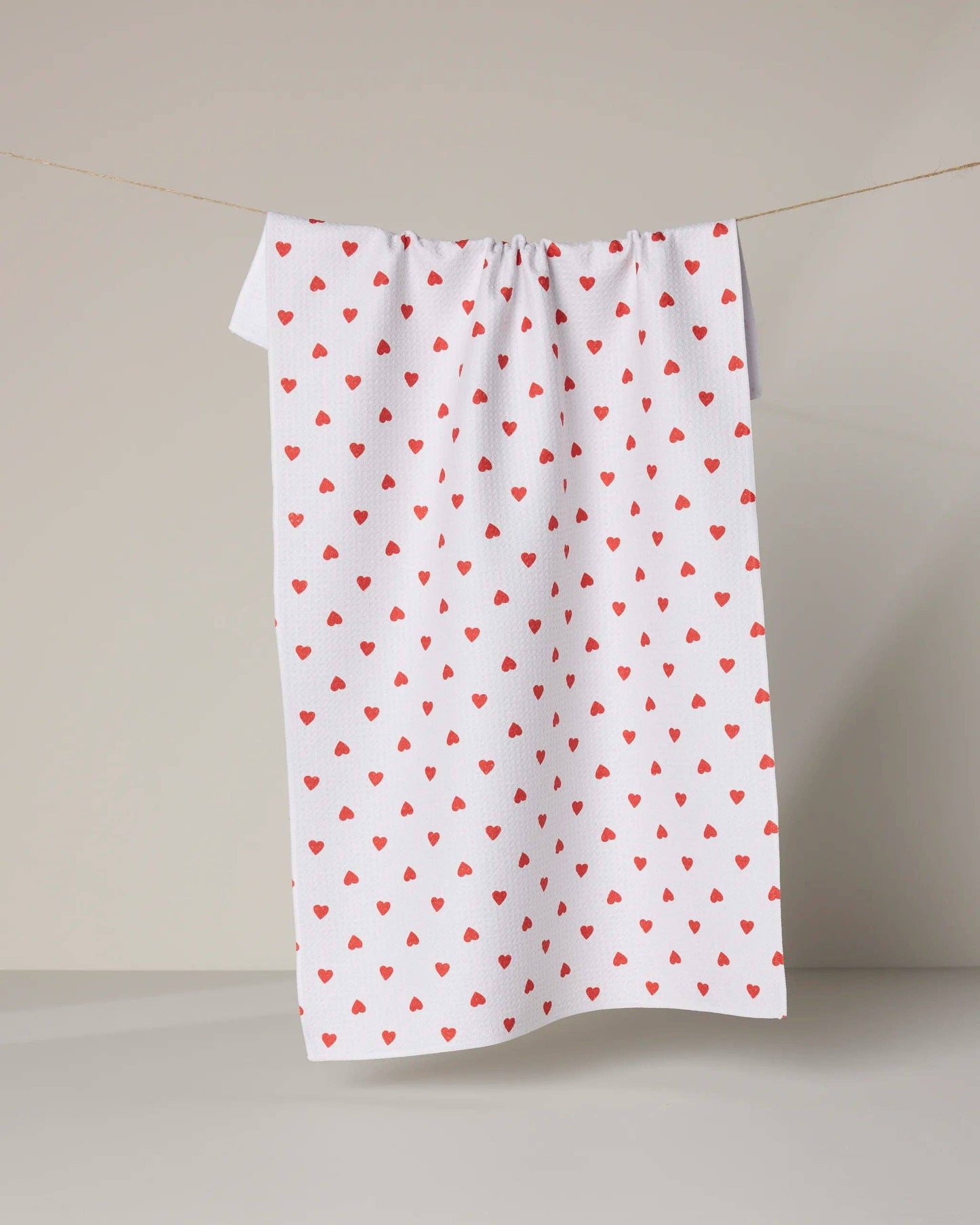 Geometry - Baby Hearts Tea Towel