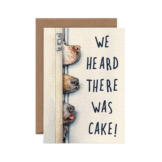 Hester & Cook We Heard There Was Cake Card