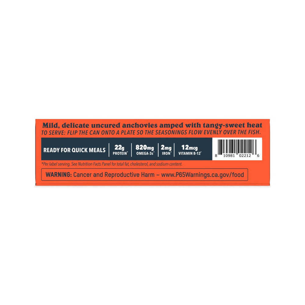 Patagonia Provisions Spicy Anchovies, 4.2 oz