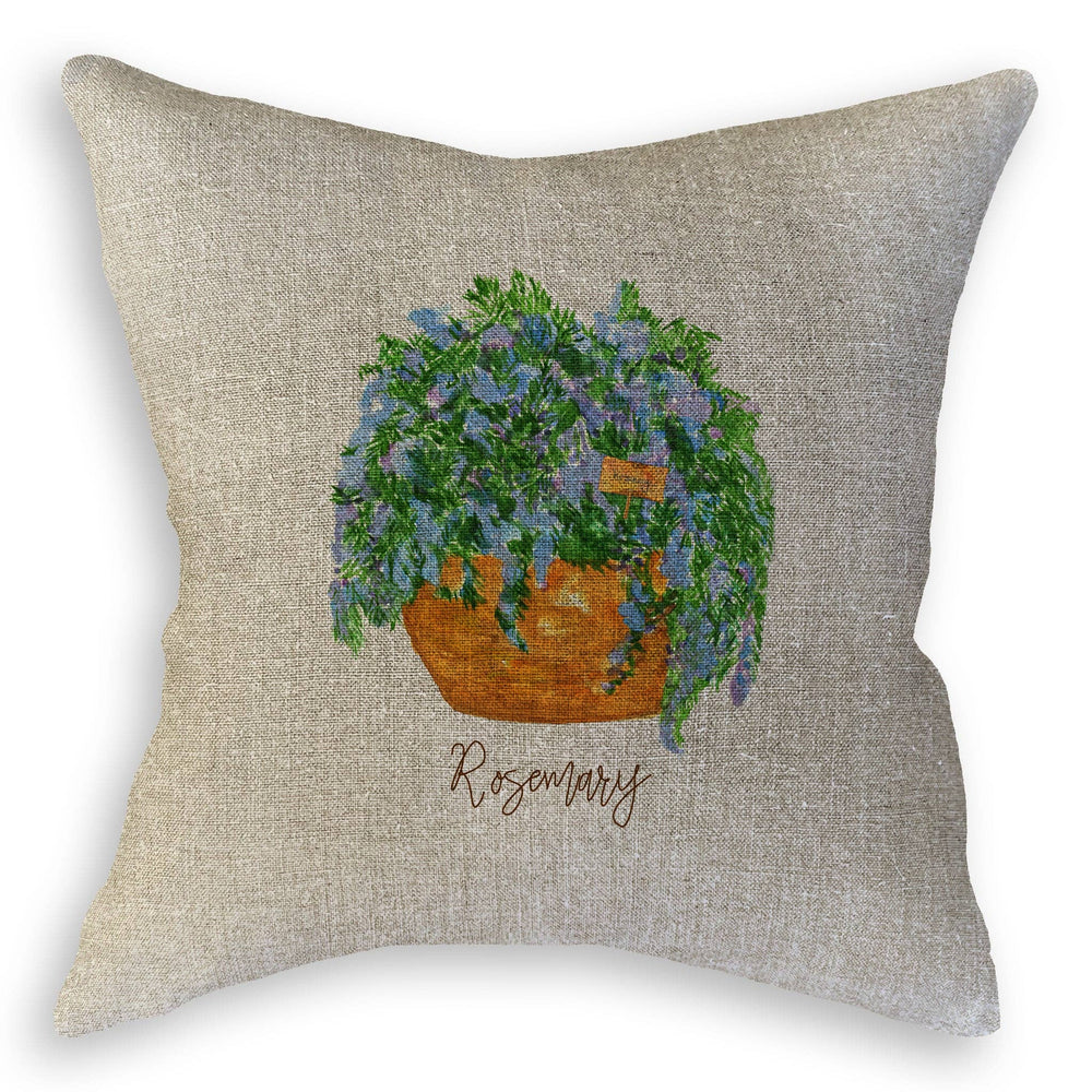 Flowering Rosemary Dishtowel