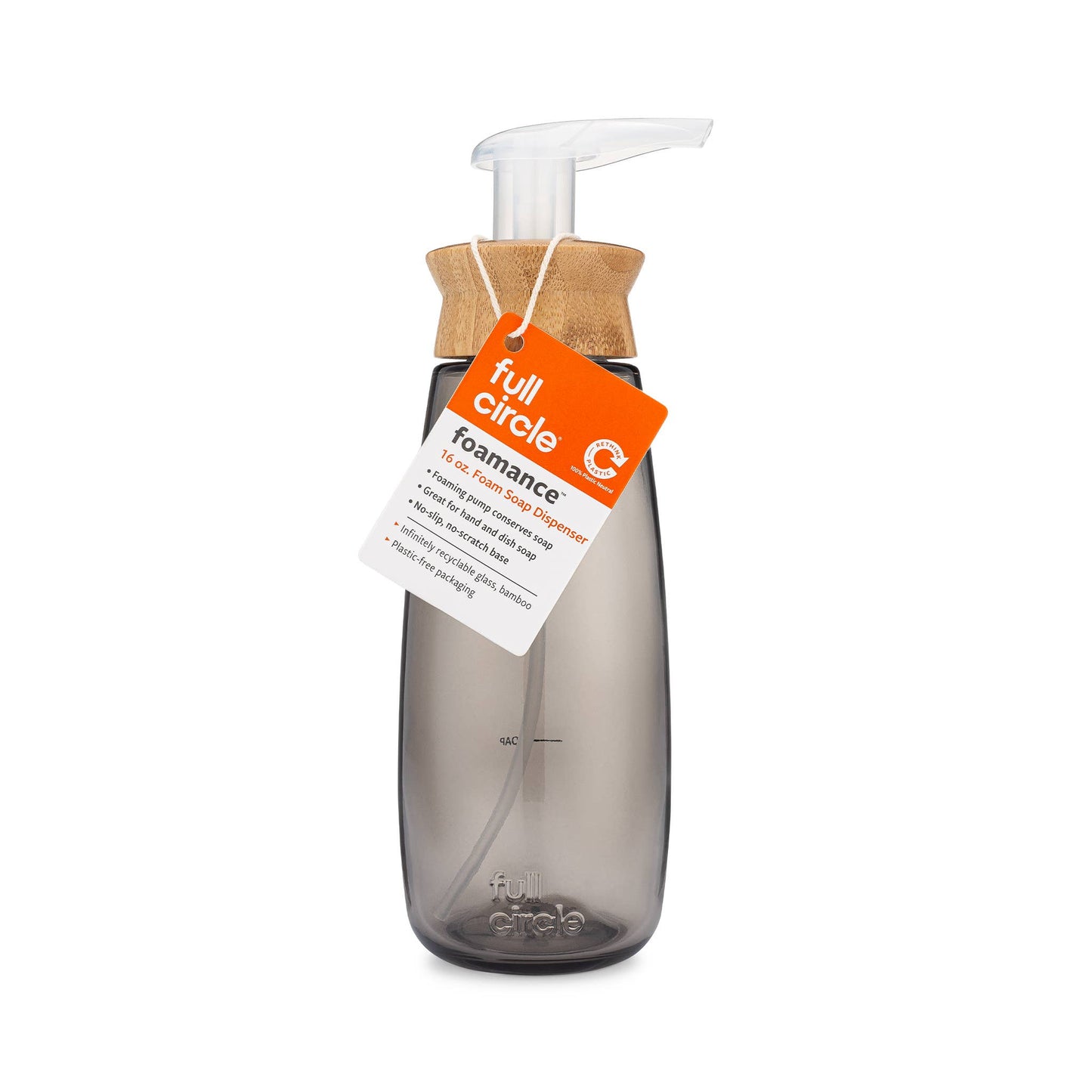 Full Circle Home Foamance Foaming Soap Dispenser, 16oz