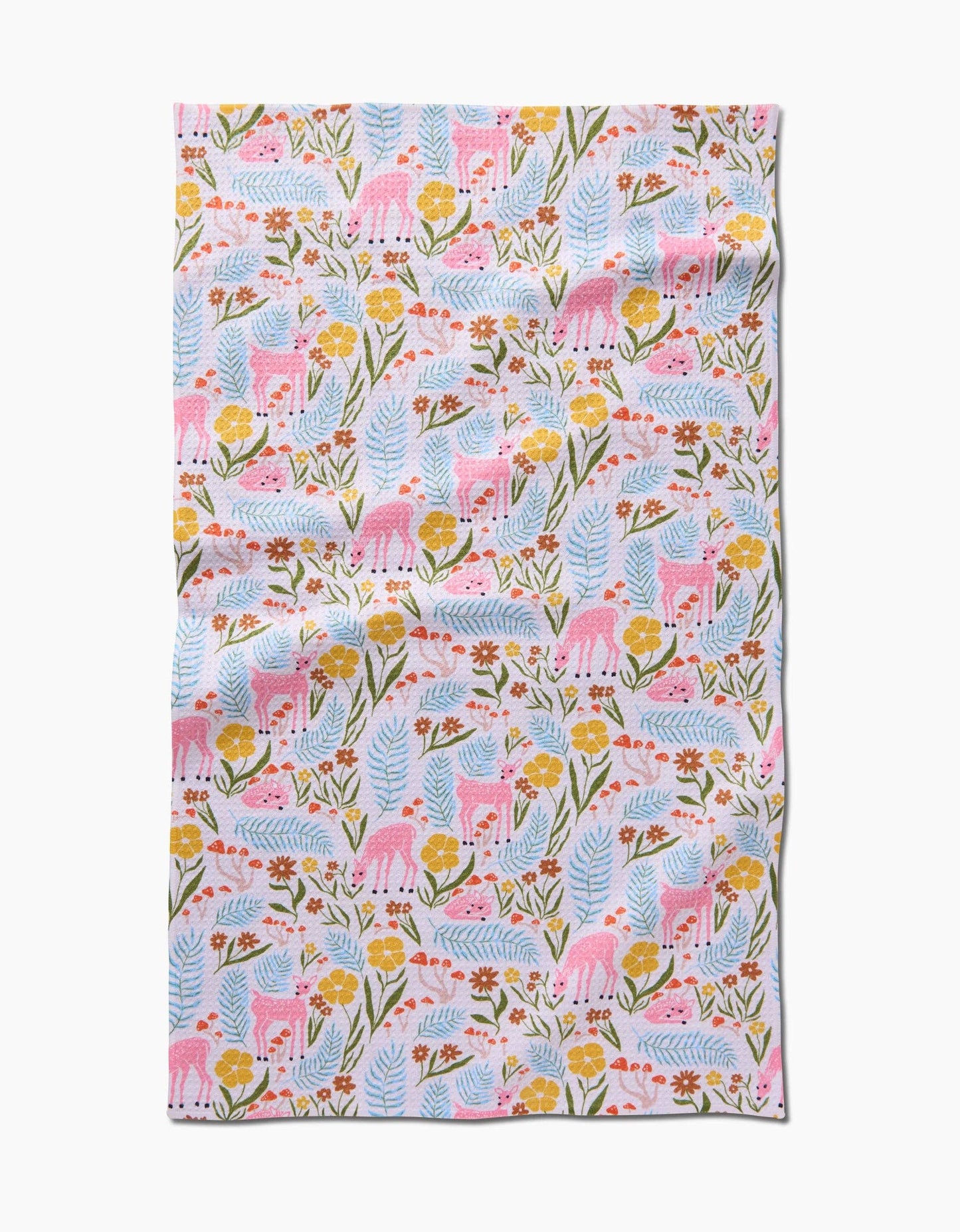 Geometry - Fern and Fawn Tea Towel