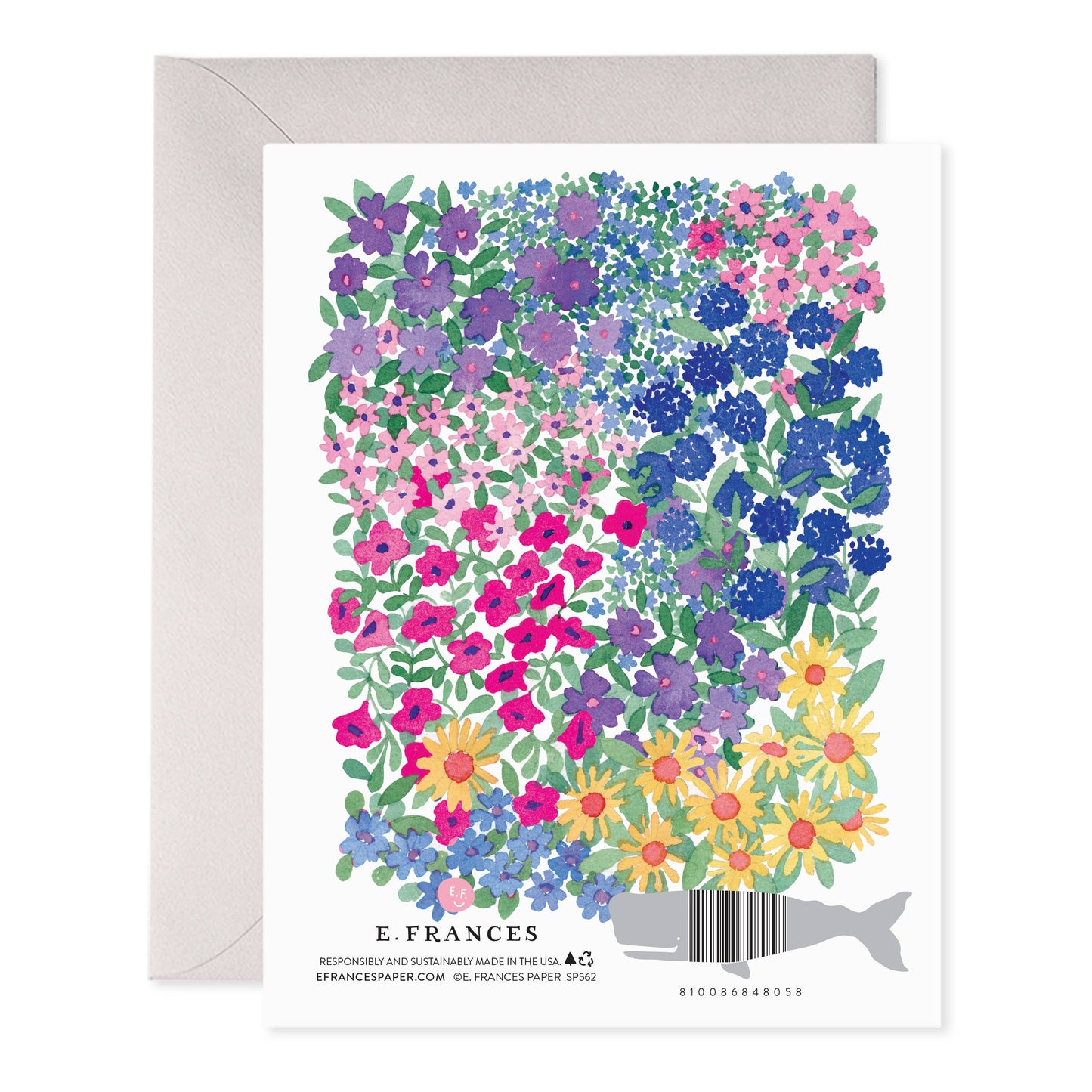 E. Frances Paper - Best Mom Ever Flower Frame Greeting Card – Mother’s Day Card