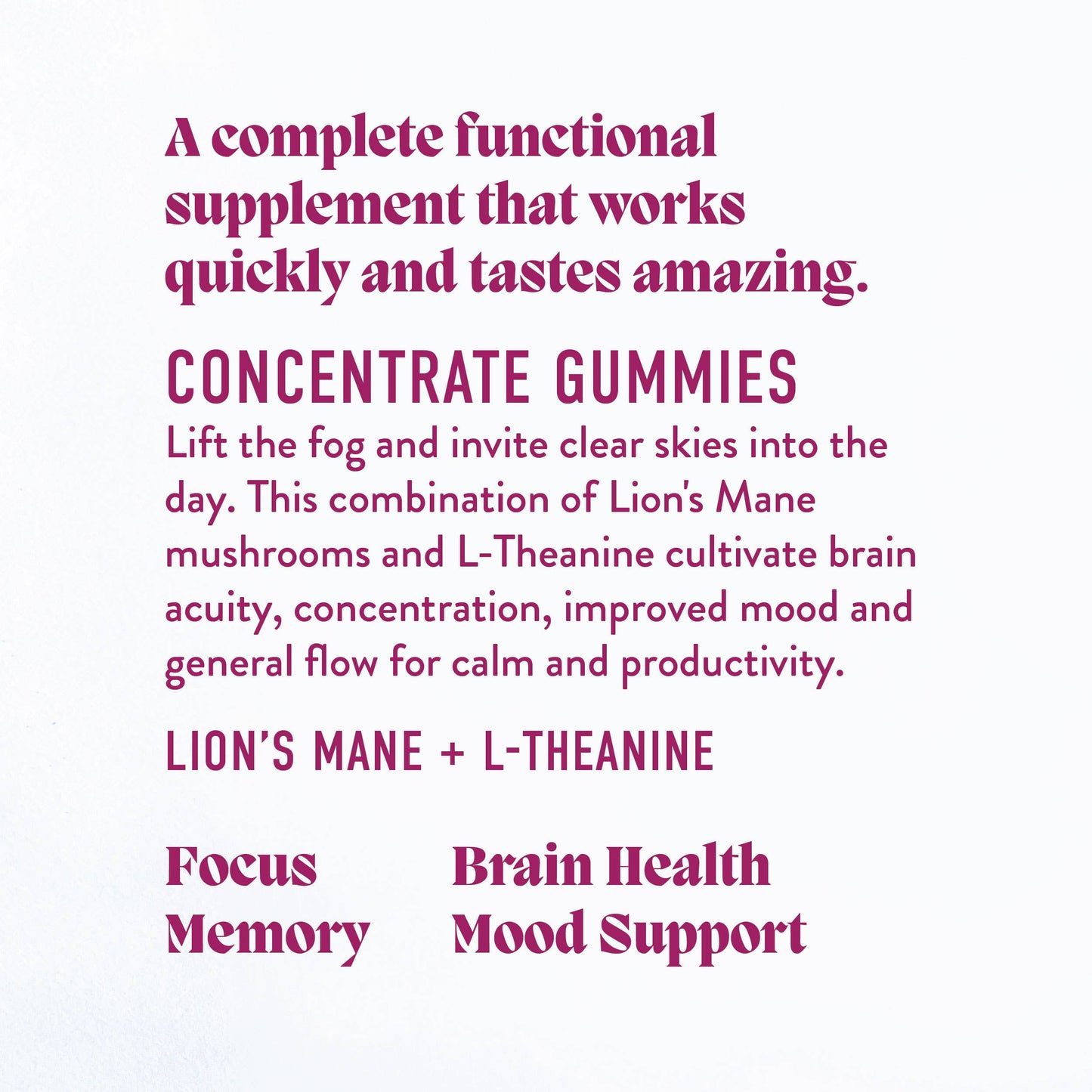 Microjoy Concentrate Mushroom Gummies