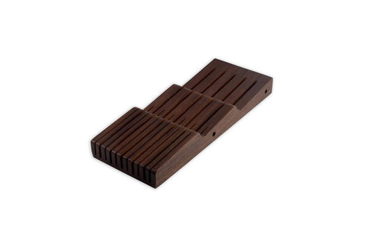 Messermeister In Drawer 11 Slot Knife Holder, Acacia