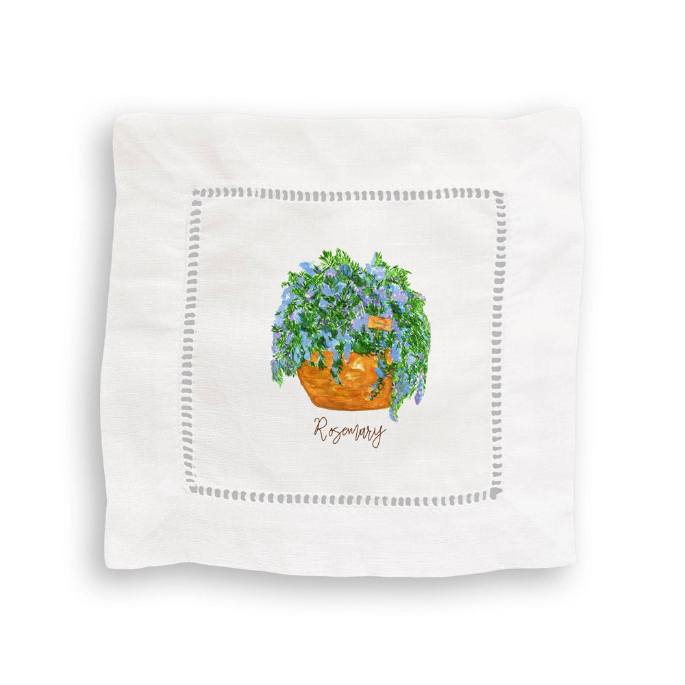 Flowering Rosemary Dishtowel