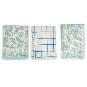 Once Again Home Mighty Mini Reversible Towel - Jen Owens Frenchie Sage, Set  of 3
