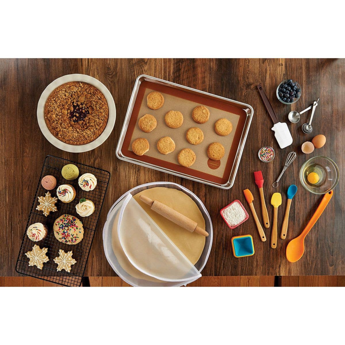 Mrs. Anderson's Baking Non-Stick Silicone Baking Mat