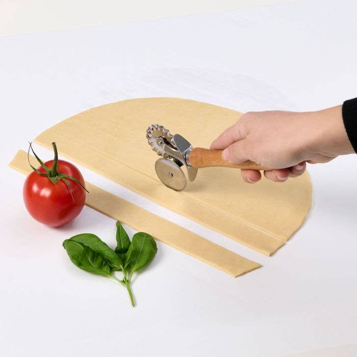 HIC - Harold Import Co. - Fantes Double Pastry Ravioli Pasta Dough Cutter Crimper