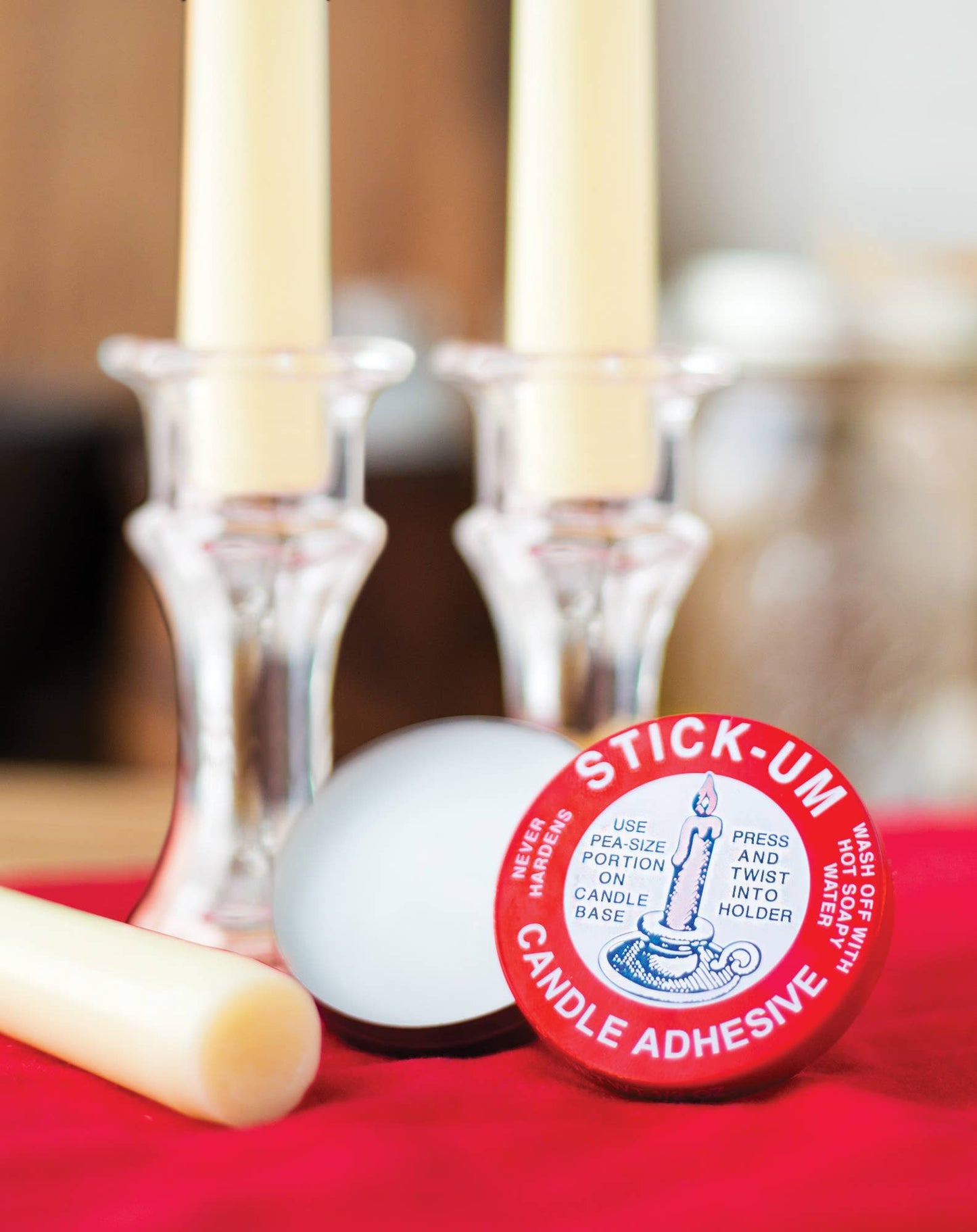 Stick-Um Candle Adhesive, 1/2-Ounce