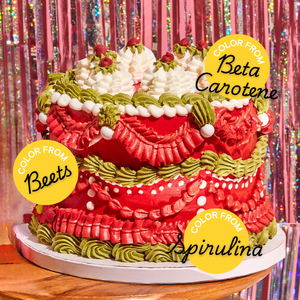 Supernatural Dye-Free Holiday Food Colors, Red and Green