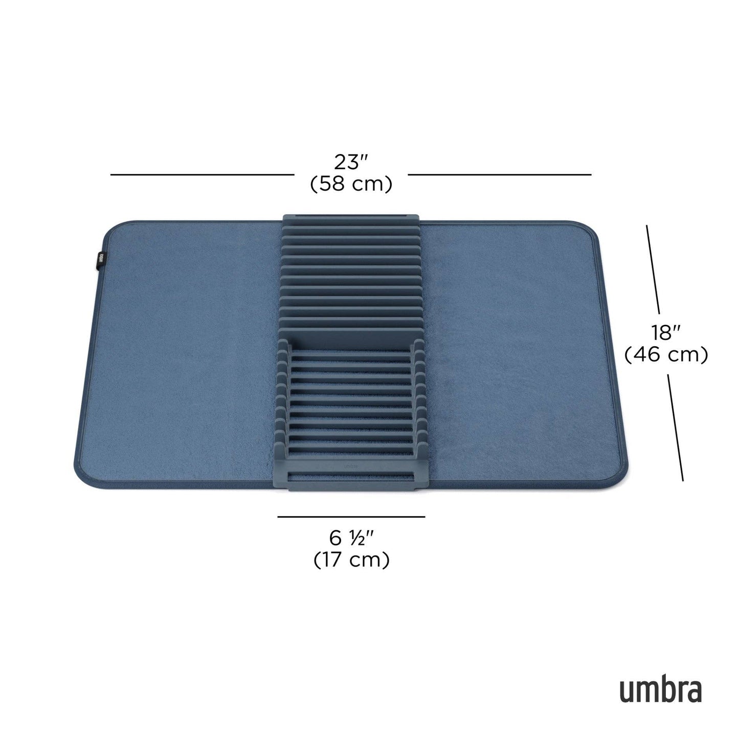 UDry Dish Rack with Drying Mat