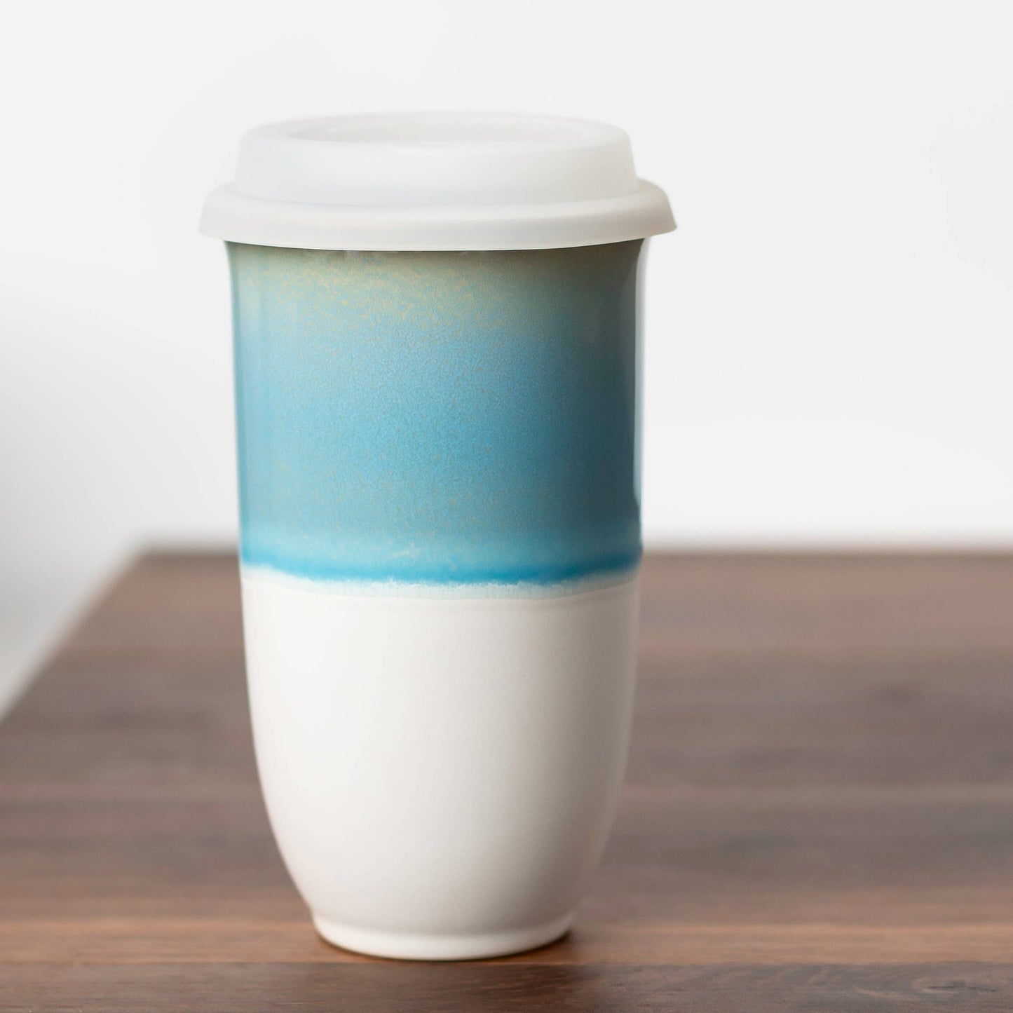Nova Ceramics Lagoon Ceramic Travel Cup, 16oz