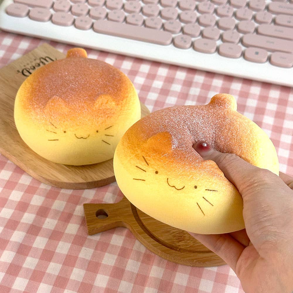 Cat Bread Squishy Soft & Slow-Rebound Stress Toy