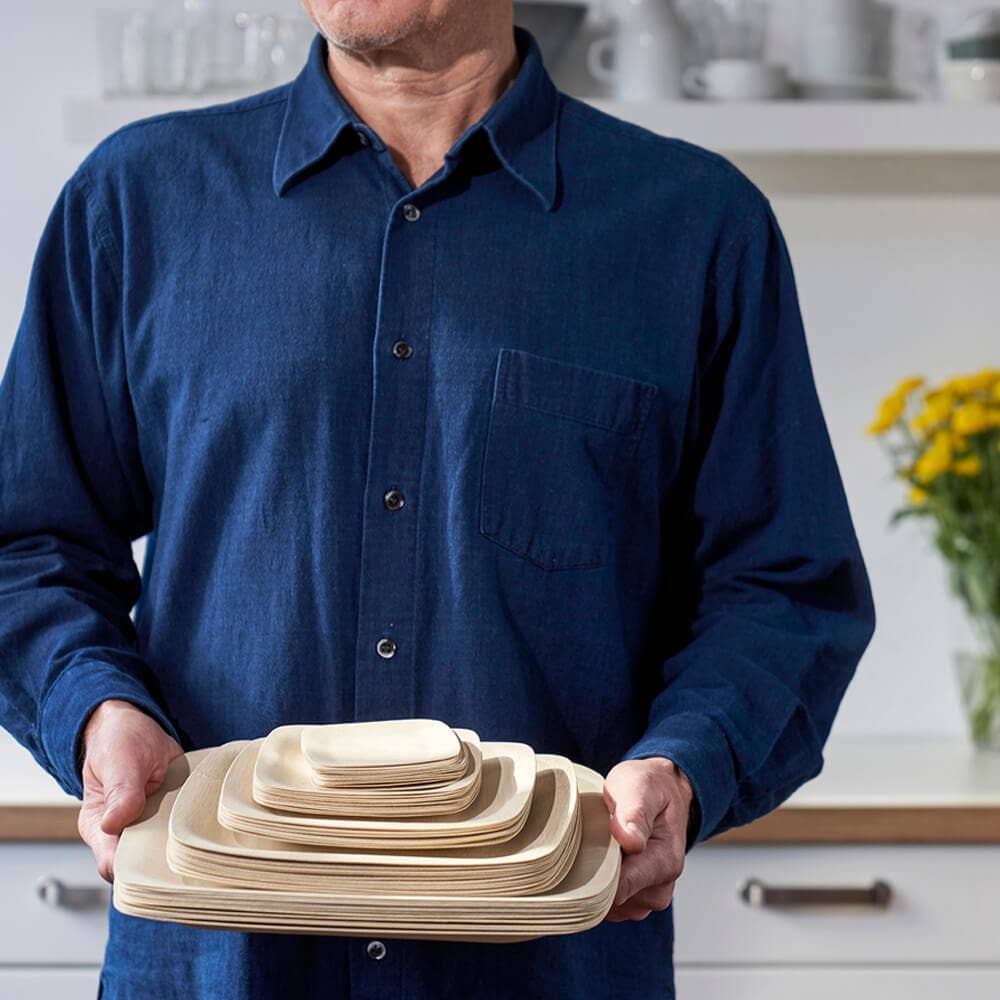 bambu® - Disposable Bamboo Square Plates