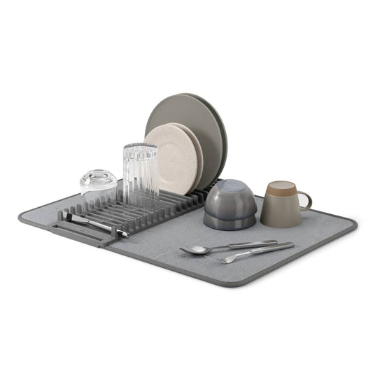 UDry Dish Rack with Drying Mat