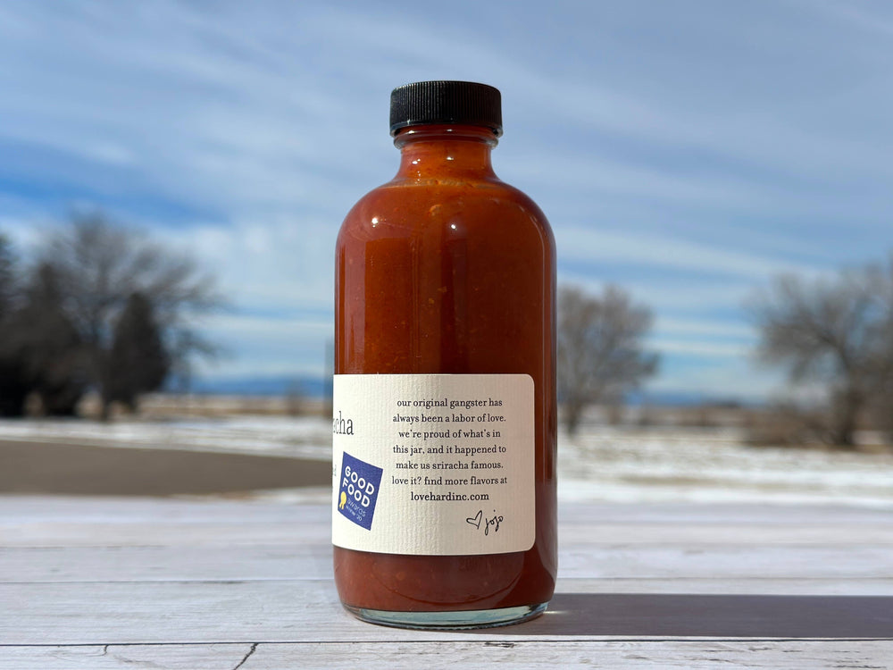 Jojo’s Sriracha OG Wild Fermented Chili Sauce, 8 oz