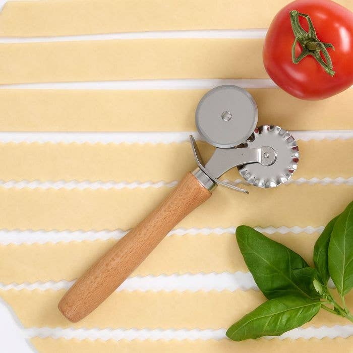 HIC - Harold Import Co. - Fantes Double Pastry Ravioli Pasta Dough Cutter Crimper