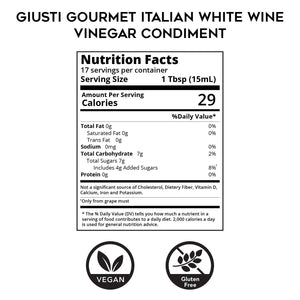 Giusti Italian White Vinegar Condiment