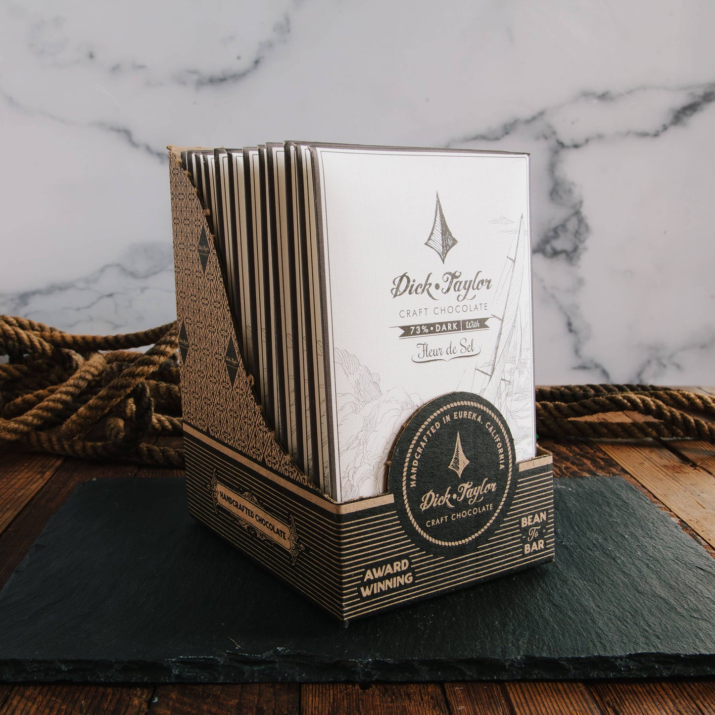 Dick Taylor Craft Chocolate - Fleur De Sel 73% Dark Chocolate