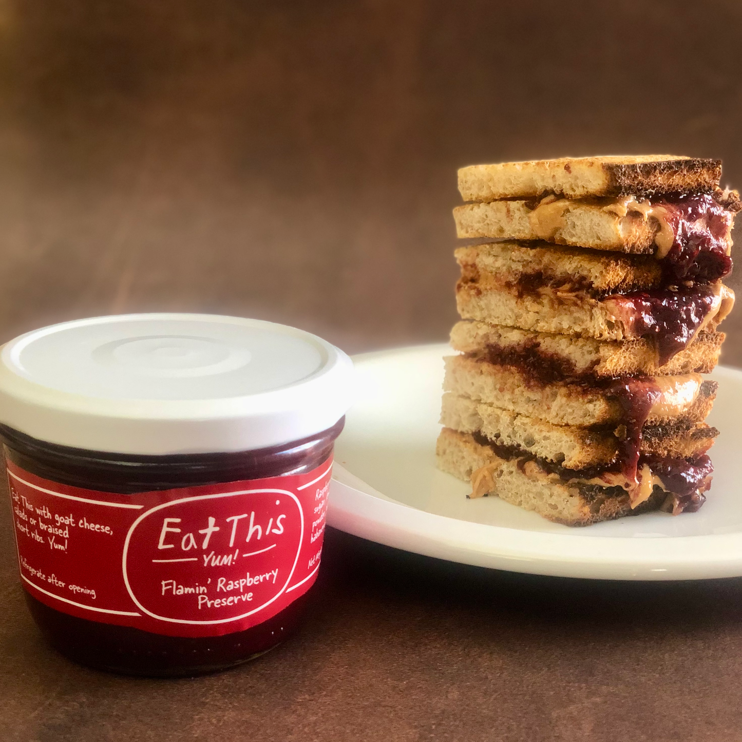 Eat This Yum -   Flamin' Raspberry Preserve