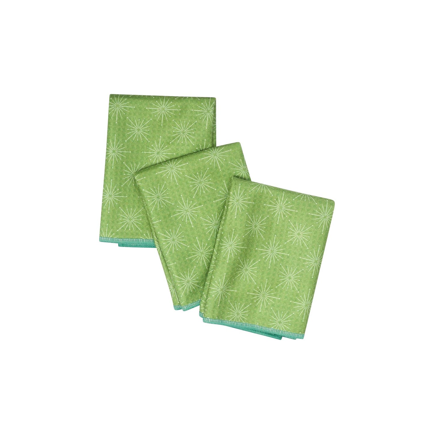 Once Again Home Reversible Mighty Mini Towel - RJW Lemon Sparkle, Set of 3