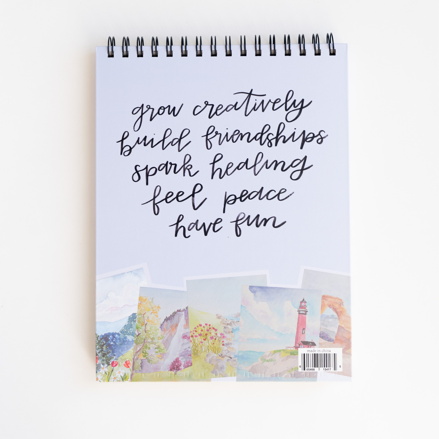 Bailey Rae Studio Landscape Watercoloring Book