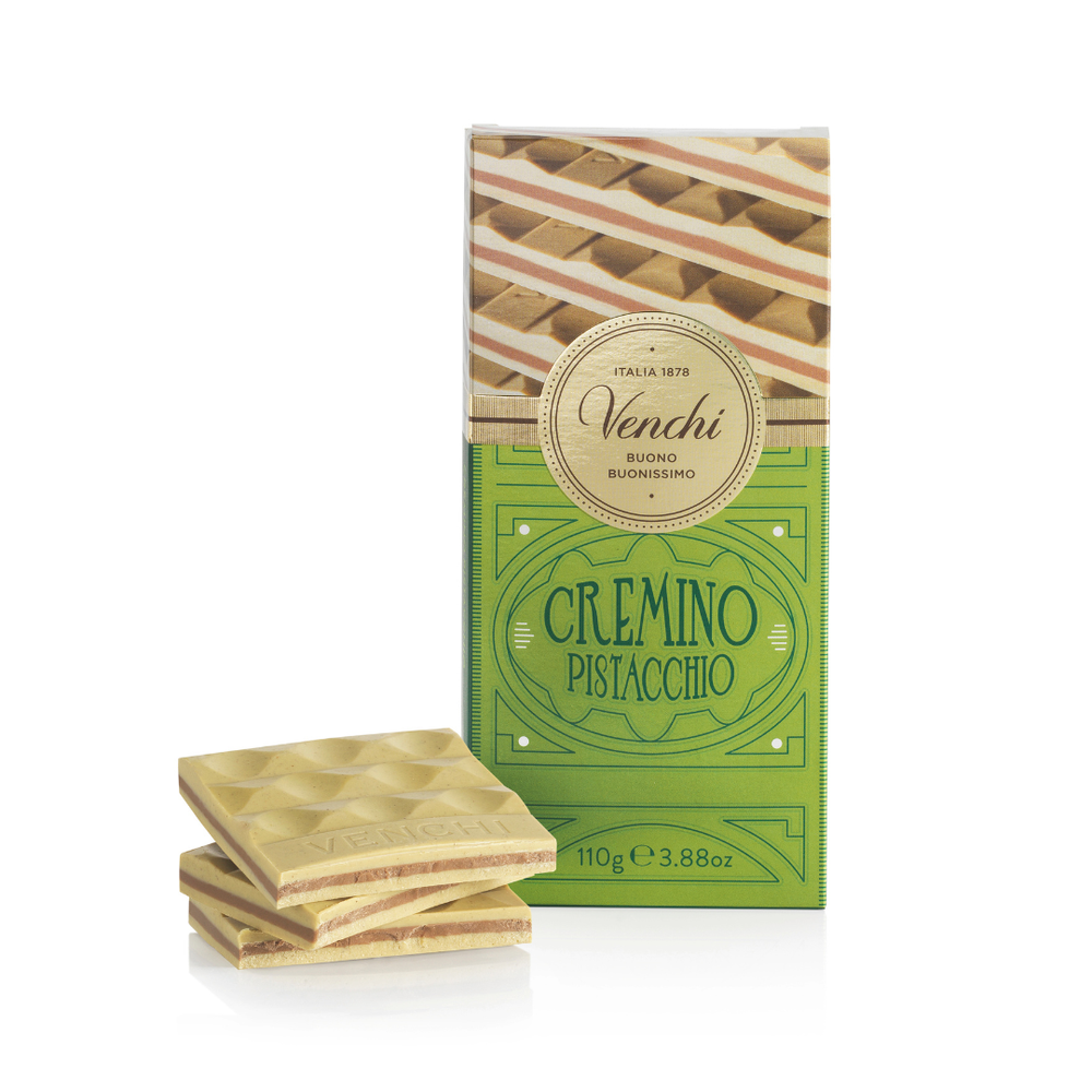 Venchi Pistachio Cremino Layered Chocolate Bar