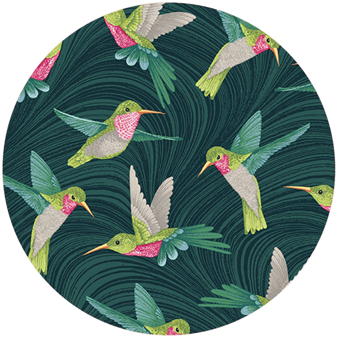Hummingbird & Waves Jar Opener
