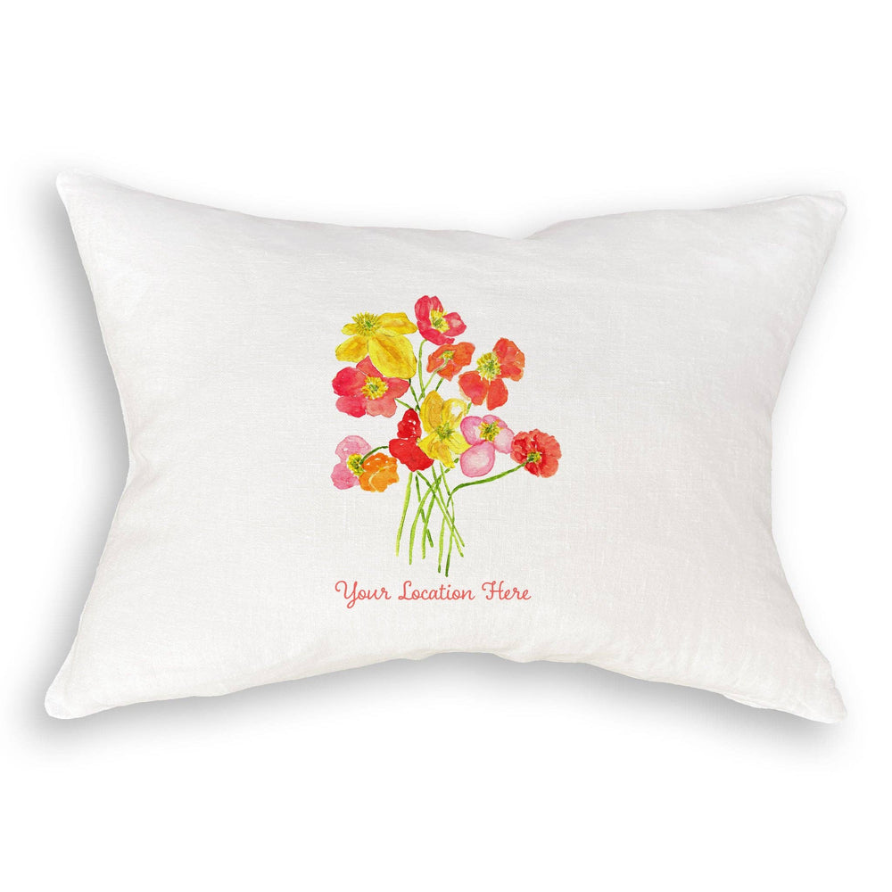 Colorful Poppies Nashville Dishtowel