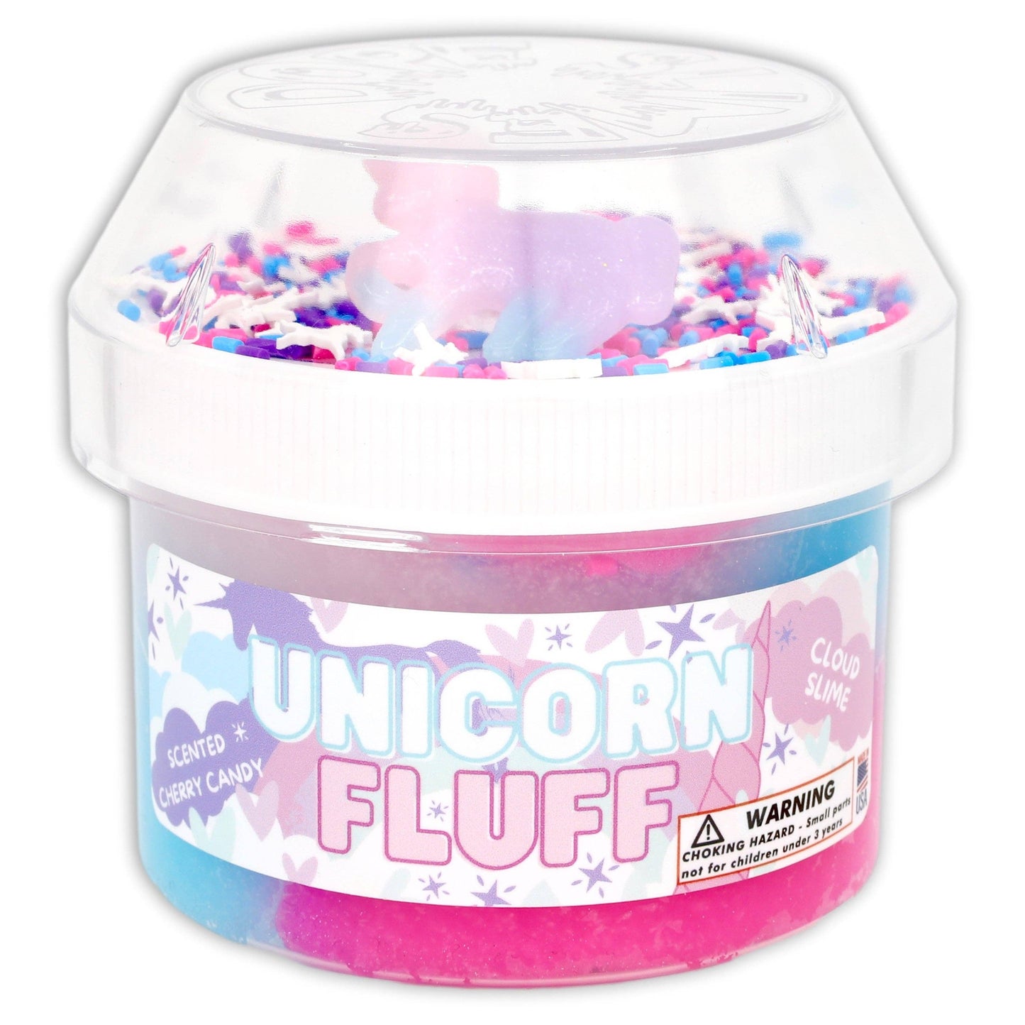 Dope Slimes Unicorn Fluff, Cloud Textured Slime