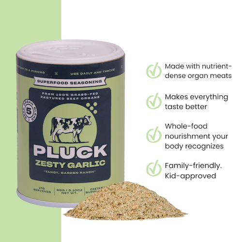 Pluck - Pluck Zesty Garlic Superfood Seasoning
