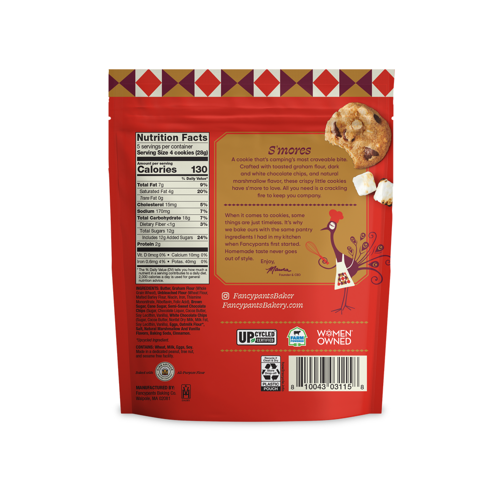 Fancypants Baking S'mores Cookies, 5oz
