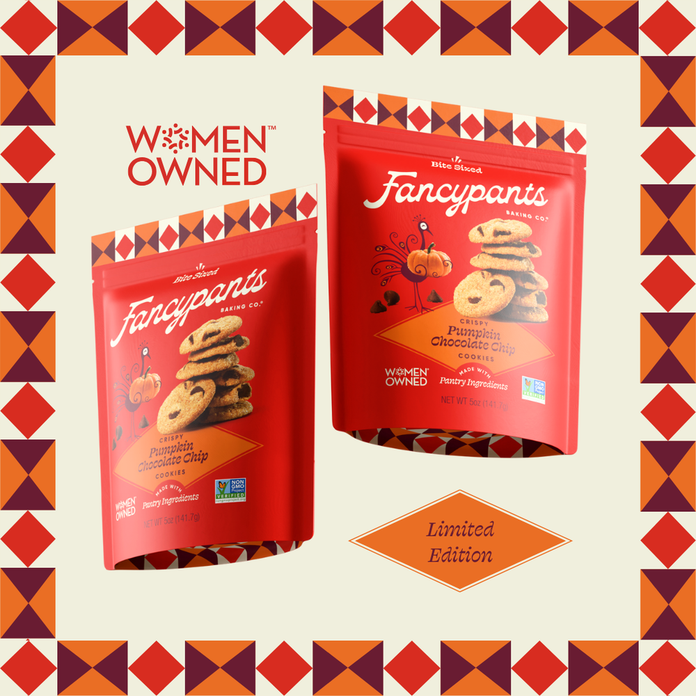 Fancypants Baking Pumpkin Chocolate Chip Cookies, 5oz