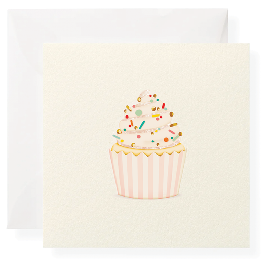 Karen Adams Designs - Vanilla Cupcake Individual Gift Enclosure