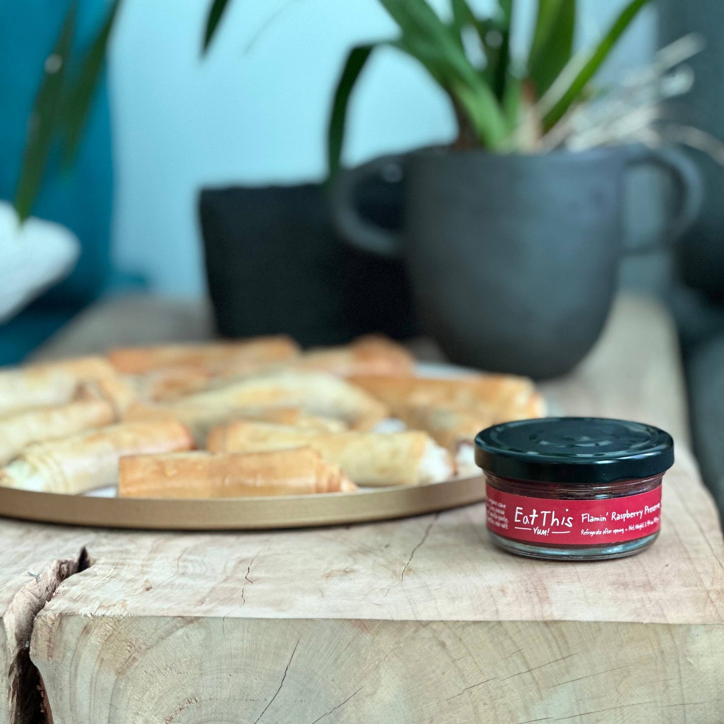 Eat This Yum -   Flamin' Raspberry Preserve